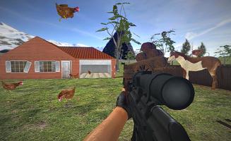 Chicken Shooting: Furry Roaster Invader 2018 capture d'écran 3