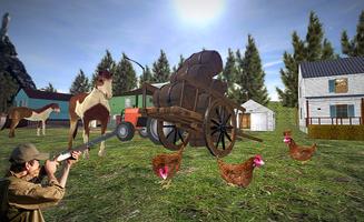 Chicken Shooting: Furry Roaster Invader 2018 Screenshot 2