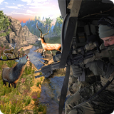 Deer hunter 2018 - Deer Helicopter Safari Hunting أيقونة