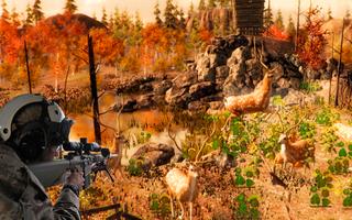 Deer hunter 2018 - Deer Helicopter Safari Hunting تصوير الشاشة 1