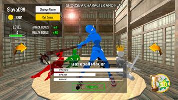 Beast Wrestling of Gangsters Stickman Fighting PvP screenshot 2