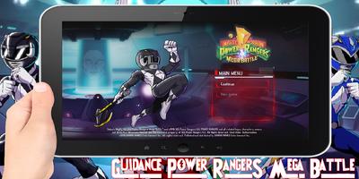 Poster Guidance Power Rangers Mega Battle