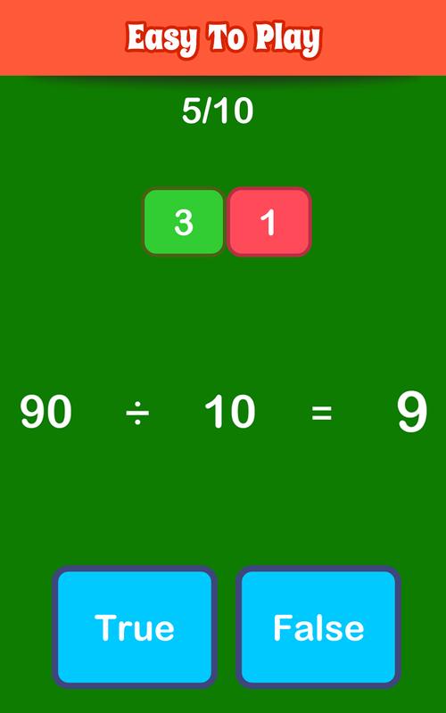 Math Games, Learn Add, Subtract, Multiply & Divide for Android APK