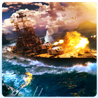 Navio de guerra Batalha - Naval Guerra ícone