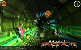 Space Shooter Alien Land : Tunnel Attack اسکرین شاٹ 2