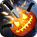Flip the Knife in Jack o' Lantern Pumpkin