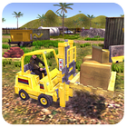 Construction Forklift Driver Simulator 3D icon