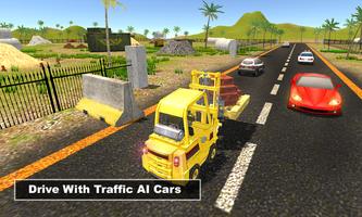 Construction Forklift Driver Simulator 3D Ekran Görüntüsü 2