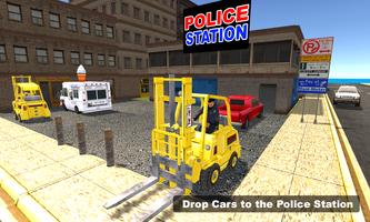 New York Police Forklift Sim capture d'écran 1