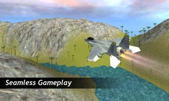 Fighter Jet Airplane Simulator 3D Affiche