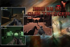 Zombies War 2017 : Gun Trigger screenshot 1
