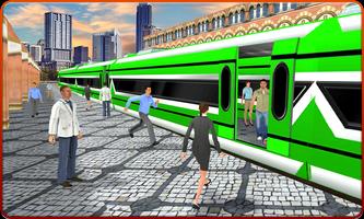 Impossible Bullet Train Drive : Subway On Rails 3D Affiche