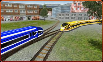 Impossible Bullet Train Drive : Subway On Rails 3D Ekran Görüntüsü 2