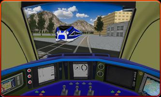 Impossible Bullet Train Drive : Subway On Rails 3D capture d'écran 3