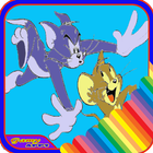 App Coloring Picture TOMY And JERRY icon