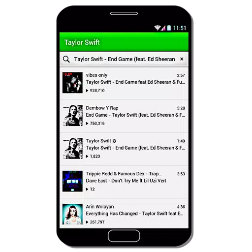 Taylor Swiftt - End Game ft. Ed Sheeran Song Lyric APK pour