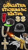 Gangster Stickers Pic Editing poster