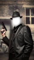 Gangster Suit Photo Montage پوسٹر