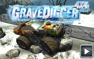GraveDigger 4x4 Hill Climb 3D-poster
