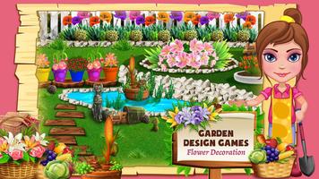 Garden Design Games – Flower Decoration poster