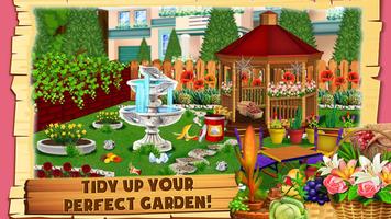 Garden Design Games – Flower Decoration تصوير الشاشة 1