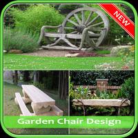 Design de cadeira de jardim Cartaz