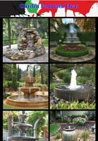 Garden Fountain Ideas Affiche