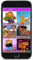 Garfield Wallpaper HD|4K Affiche