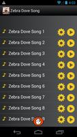 Zebra Dove Song Collections capture d'écran 2