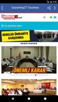 Gaziantep27 Gazetesi स्क्रीनशॉट 1