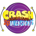 Crash Bandicoot 2D Zeichen