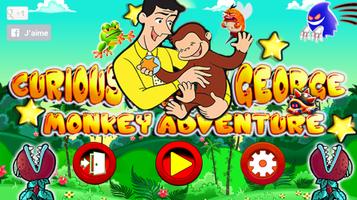 Curious Super George: Monkey Adventure Affiche