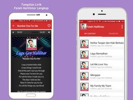 Song Fateh Halilintar Complete + Lyrics screenshot 3
