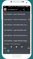 Lagu Gen Halilintar تصوير الشاشة 3
