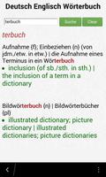 German English Dictionary 海报