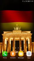 German Flag Waving Wallpaper capture d'écran 2