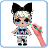 How Draw LOL Surprise Doll 2