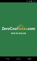 Zero Cost Solar Affiche