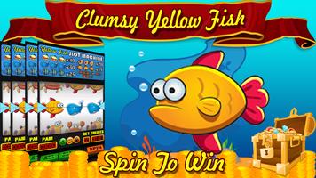 Yellow Fish Slot Machine الملصق