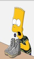Bart Simpson Wallpaper HD Affiche