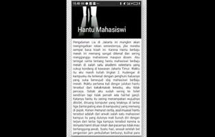 Kisah Hantu Nyata Terbaik / Ghost Story capture d'écran 2