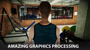 Poster Bodybuilding Simulator: Become a Champion