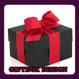 Gift Box Design ícone