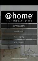 @home Gift Registry Affiche