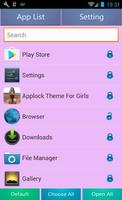 Applock Theme For Girls Screenshot 2