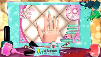 Nail Makeover – Girls Game capture d'écran 1