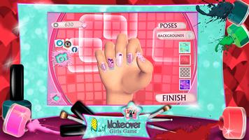 Nail Makeover – Girls Game capture d'écran 2