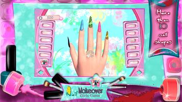 Nail Makeover – Girls Game capture d'écran 3