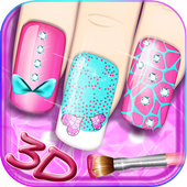 Cute Nails – 3D Princess Games icon