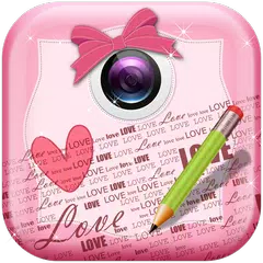Mädchen Text auf Bilder Deluxe